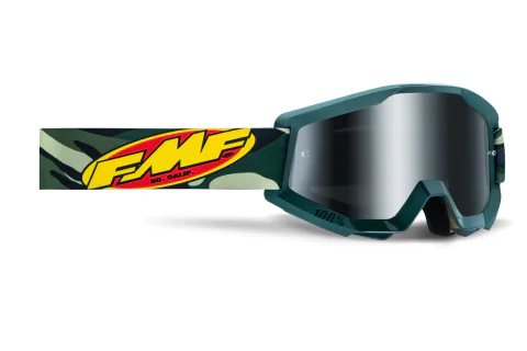 Gafas FMF Power Core Assault Camo (Cristal Plata)