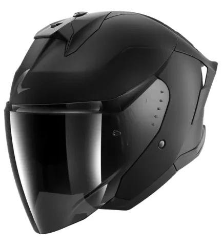 Casco Shark Skwal Jet Cup Dark Shadow Negro mate