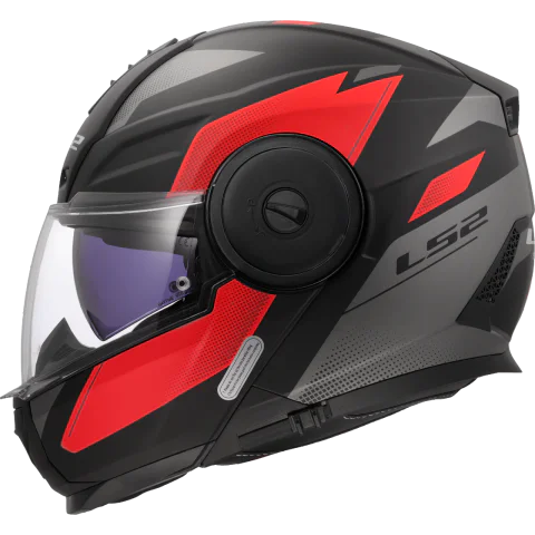 Casco LS2 FF902 SCOPE II DURIA BLACK RED