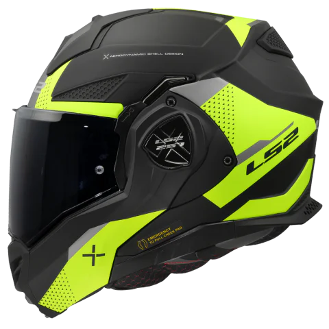 Casco LS2 FF901 ADVANT X OBLIVION MATT BLACK HIS VIS