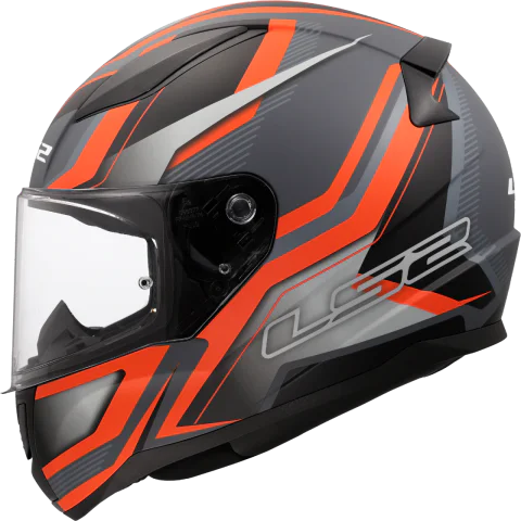 Casco LS2 FF353 RAPID II FLITZ ORANGE GREY