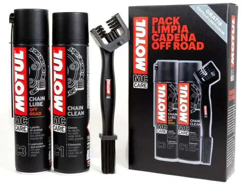 Pack Motul Off Road Grasa/Limpiador/Cepillo (C1+C3)