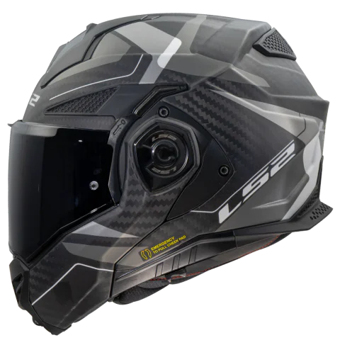 Casco LS2 FF901 ADVANT X C HORIZON CHROME GREY