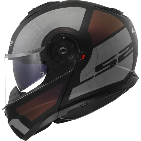 Casco LS2 FF908 STROBE II ORION MATT BLACK PURPLE BLUE