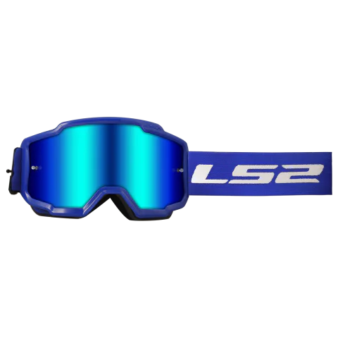 CHARGER GOGGLE WITH IRIDIUM VISOR BLUE