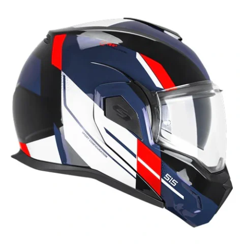 Casco CGM 515A VERSO Blanco/Rojo/Azul