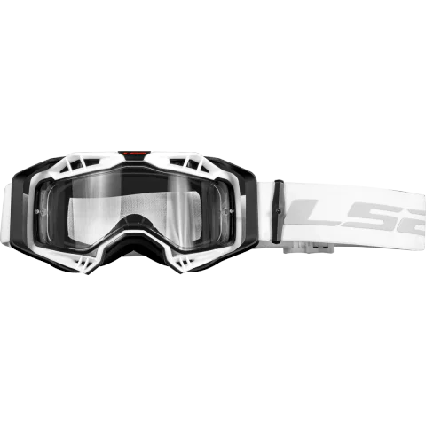 AURA ENDURO SERIES GOGGLE WITH CLEAR BLACK WHITE