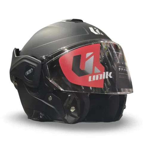 Casco Modular Unik Flip-Back Spectrum DV Negro mate