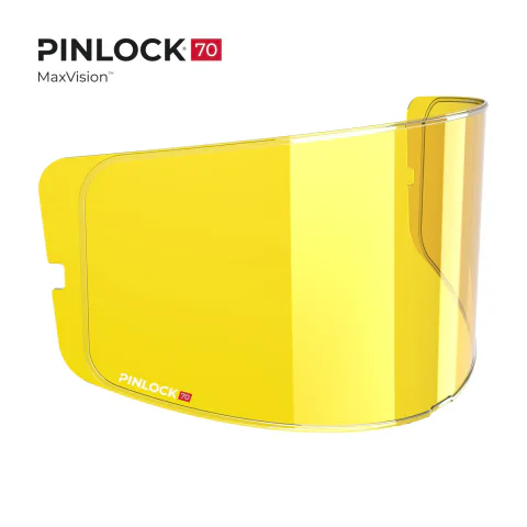 DKS 409 LAMINA PINLOCK MAX VISION PARA PANTALLA MT-V-29/29B AMARILLA