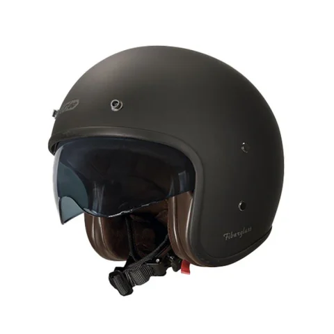 Casco Garibaldi G03X Snap Buttons Negro mate
