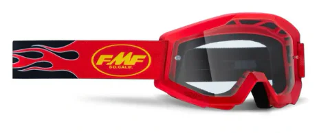 Gafas FMF Power Core Flame Rojo