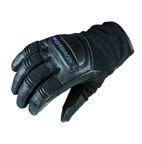 Guante Verano Mujer Garibaldi Skip Negro