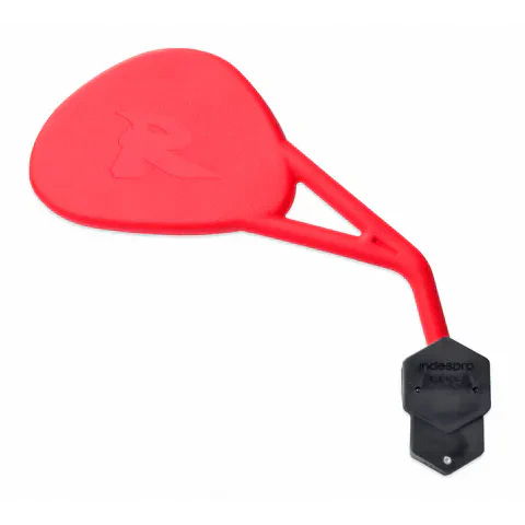 Espejo Retrovisor Homologado Derecho. Enduro R. Con Brida. Rojo HONDA
