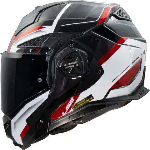 Casco LS2 FF901 ADVANT X SPECTRUM BLACK WHITE RED