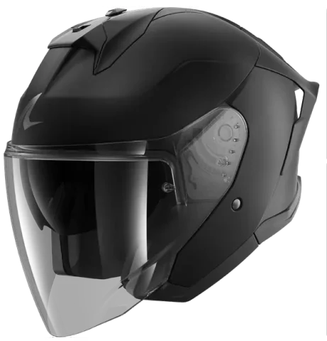 Casco Shark Skwal Jet Cup Negro mate