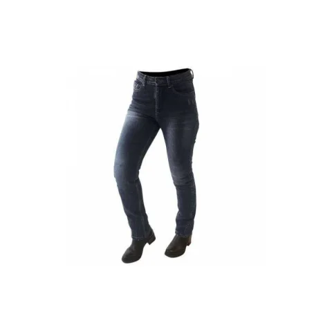 Pantalón Mujer Overlap Jessy (Tiro alto) Azul