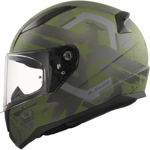 Casco LS2 FF353 RAPID II THUNDER BIRDS MATT MILITARY