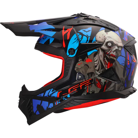 MX708 FAST II ZOMBIE II BLACK RED BLUE