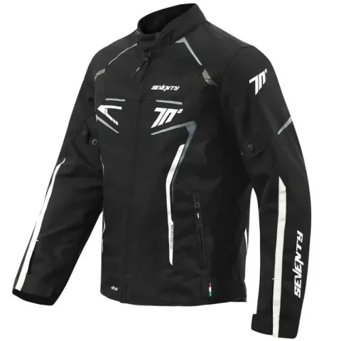 Chaqueta Mujer Seventy SD-JR67 Piston Negro/Blanco