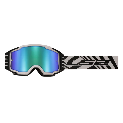 CHARGER PRO GOGGLE WITH IRIDIUM VISOR WHITE