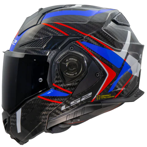 Casco LS2 FF901 ADVANT X C FUTURE II WHITE BLUE