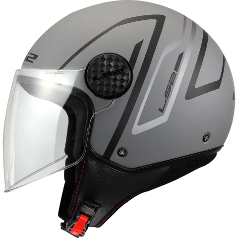 Casco LS2 OF558 SPHERE LUX II MINIM BLACK GREY