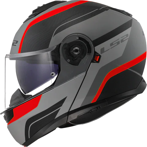 Casco LS2 FF908 STROBE II MONZA BLACK GREY RED