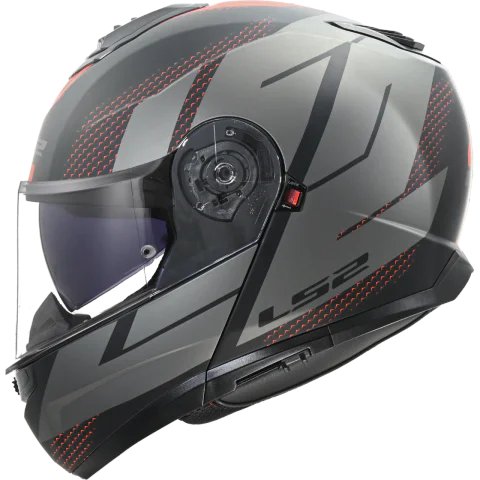 Casco LS2 FF908 STROBE II CODE BLACK GREY