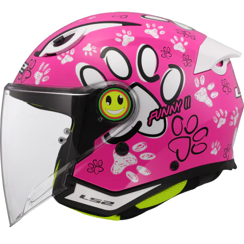 OF622 FUNNY II PAWS PINK