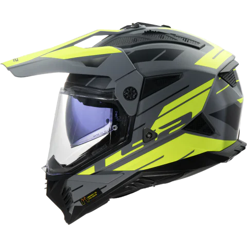 MX702 PIONEER II NAMIB MATT GREY HI VIS YELLOW