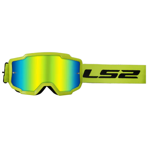 CHARGER GOGGLE WITH IRIDIUM VISOR HI VIS YELLOW