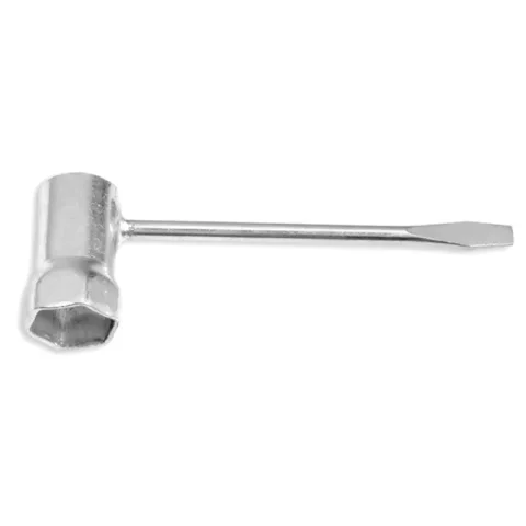 Llave de bujia con destornillador