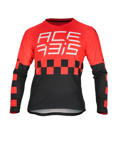 Camiseta Infantil Acerbis MX J-WINDY Roja