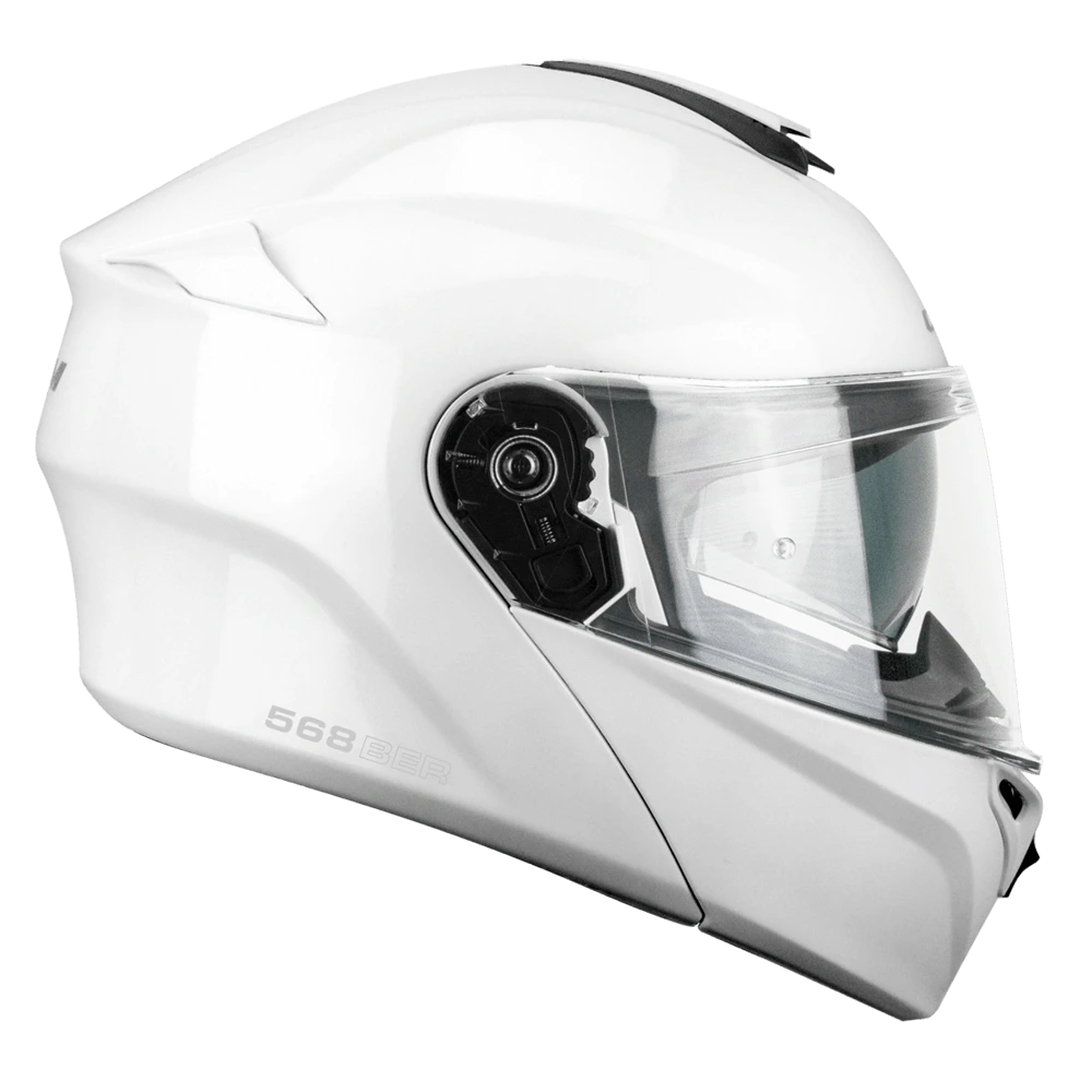 Casco modular CGM 568A BER Blanco brillo