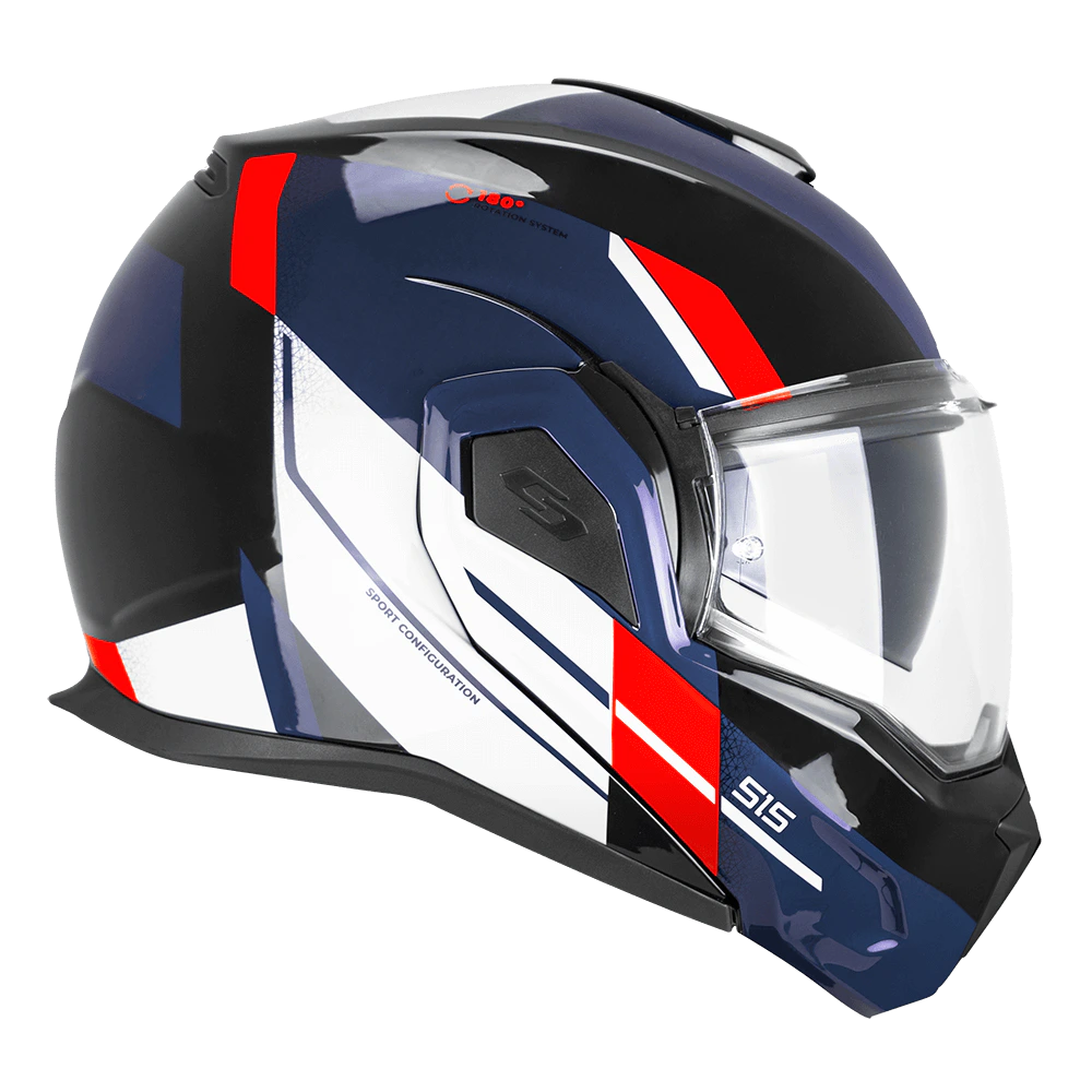 Casco CGM 515A VERSO Blanco/Rojo/Azul