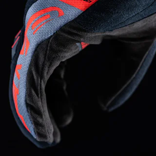 GUANTES FIVE E3 EVO BLANCO / ROJO 5