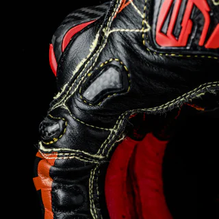 GUANTES FIVE RFX RACE V2 BLANCO / NEGRO 4