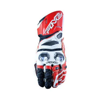 GUANTES FIVE RFX RACE V2 BLANCO / ROJO 1