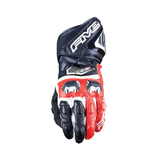 GUANTES FIVE RFX3 v2 NEGRO / ROJO 1