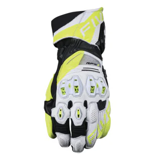 GUANTES FIVE RFX1 EVO BLANCO / AMARILLO FLUOR 1