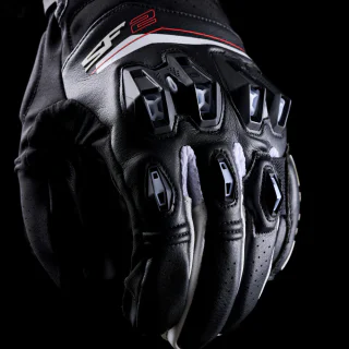 GUANTES FIVE SF2 EVO NEGRO / ROJO 9