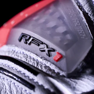 GUANTES FIVE RFX1 EVO BLANCO / ROJO FLUOR 9