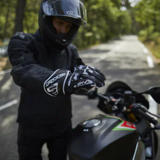 GUANTES FIVE RFX1 NEGRO / BLANCO 3