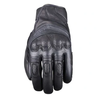 GUANTES FIVE RS LEATHER NEGRO 1