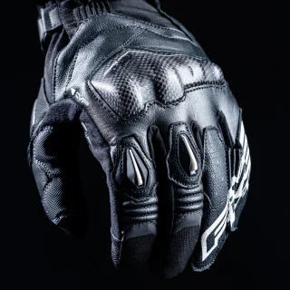 GUANTES FIVE RFX WP NEGRO / AMARILLO FLUOR 7