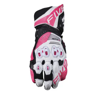 GUANTES FIVE RFX1 EVO WOMAN ROSA / BLANCO 1