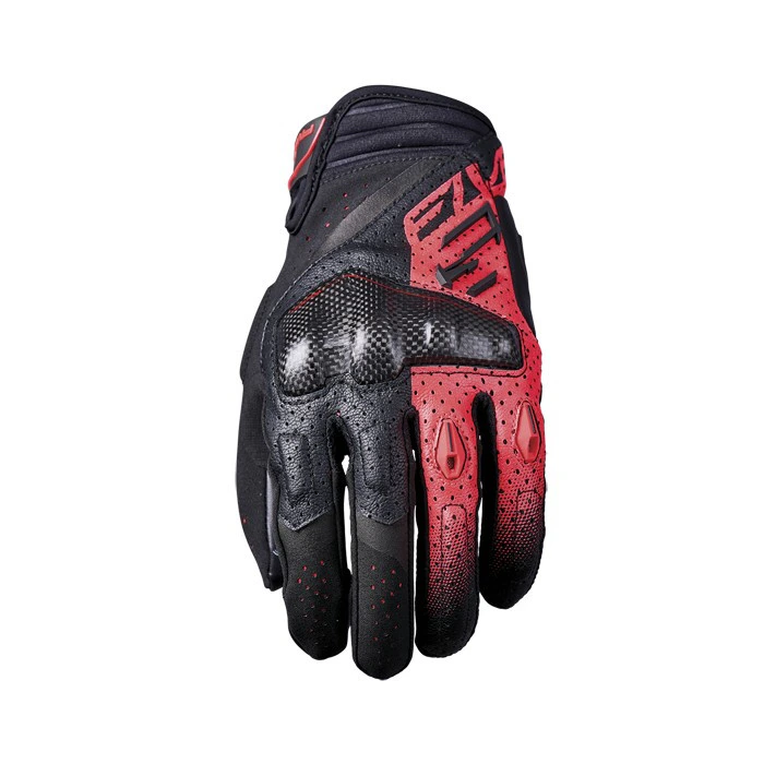GUANTES FIVE RSC EVO NEGRO / ROJO