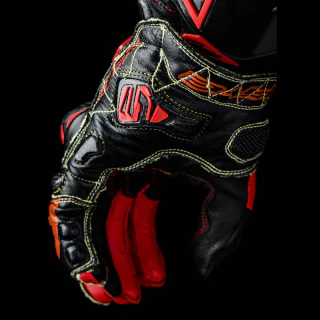 GUANTES FIVE RFX RACE V2 BLANCO / ROJO 3