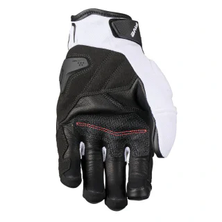 GUANTES FIVE RS2 EVO 2 NEGRO / BLANCO / ROJO FLUOR 2