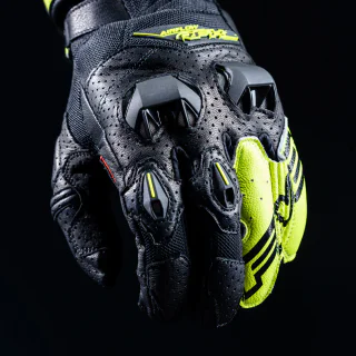 GUANTES FIVE RFX2 AIRFLOW NEGRO / AMARILLO FLUOR 7